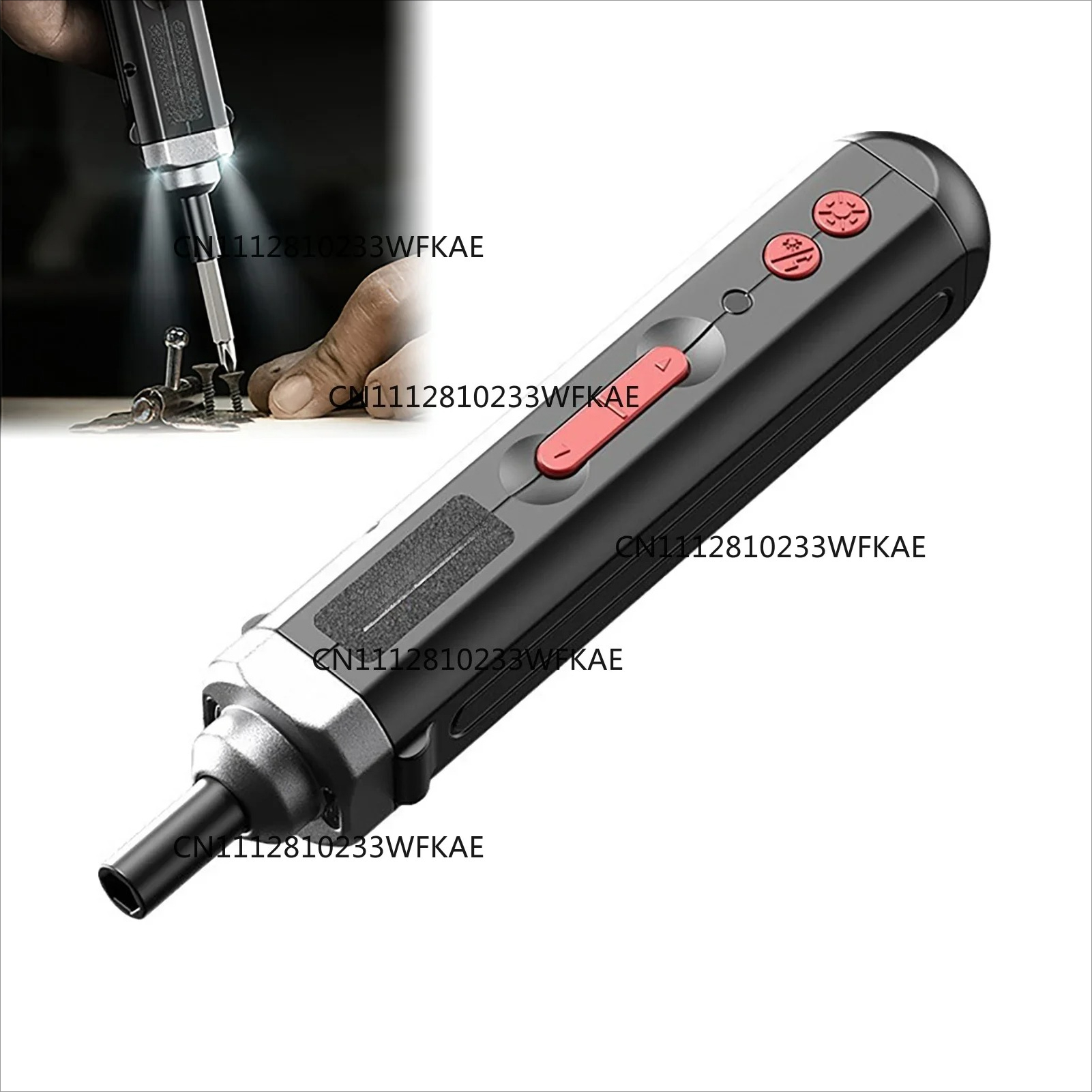 Electric Screwdriver Rechargeable Usb - Elektrischer Schraubendreher, handlicher, kabelloser Schraubendreher, Heimwerkerwerkzeug,