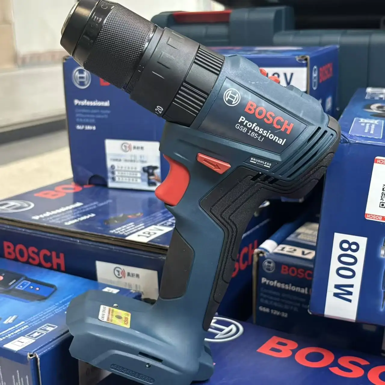 BOSCH GSB 185-LI Bürstenloser  – Brushless Cordless Electric Drill 18V Bewertung und Preis
