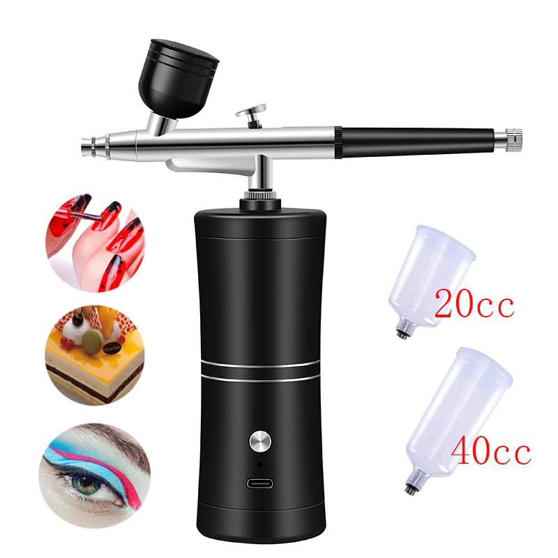 Airbrush für Nägel, Kunstfarbe – Airbrush Kit With Mini Compressor Bewertung und Preis