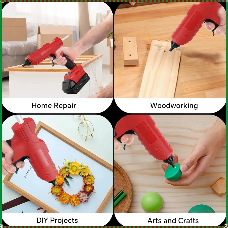 VESMATITY Akku-Heißklebepistol – Hot Melt Glue Gun Cordless Bewertung und Preis