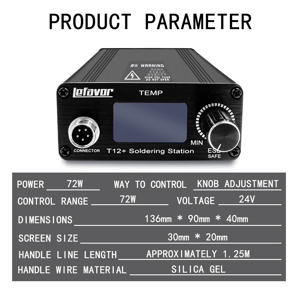 T12 + Lötstation Lötkolben 1,3 – Digital Soldering Station T12 Bewertung und Preis